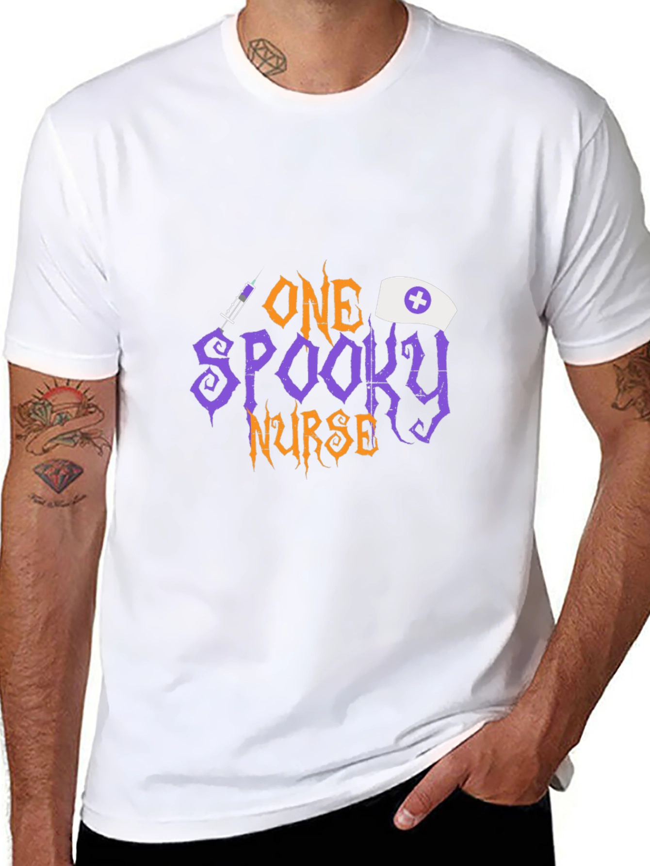 One Spooky Nurse Halloween T-Shirt
