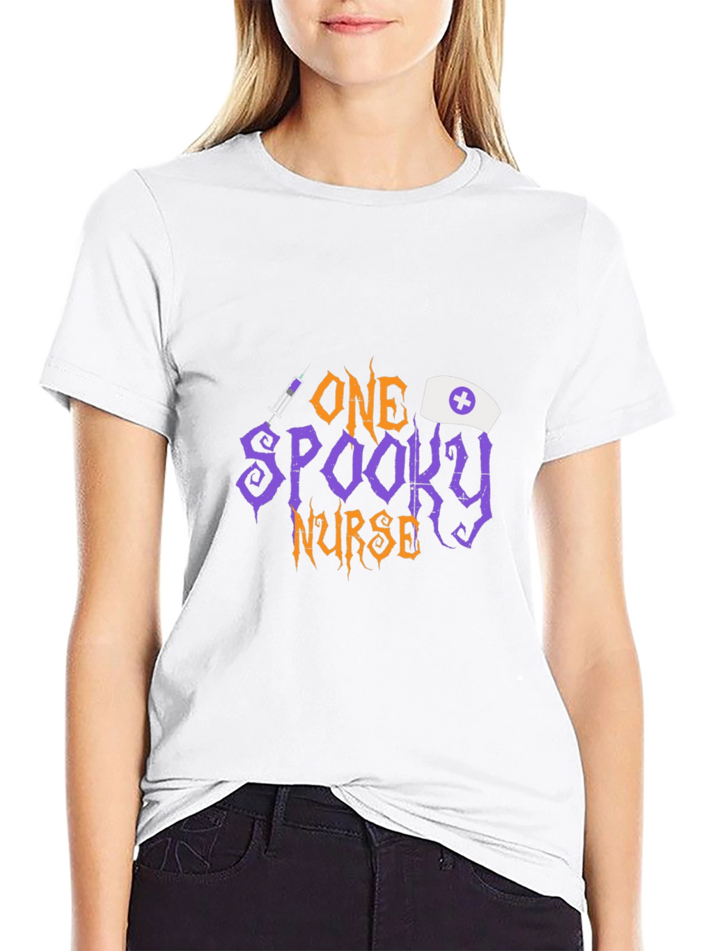 One Spooky Nurse Halloween T-Shirt