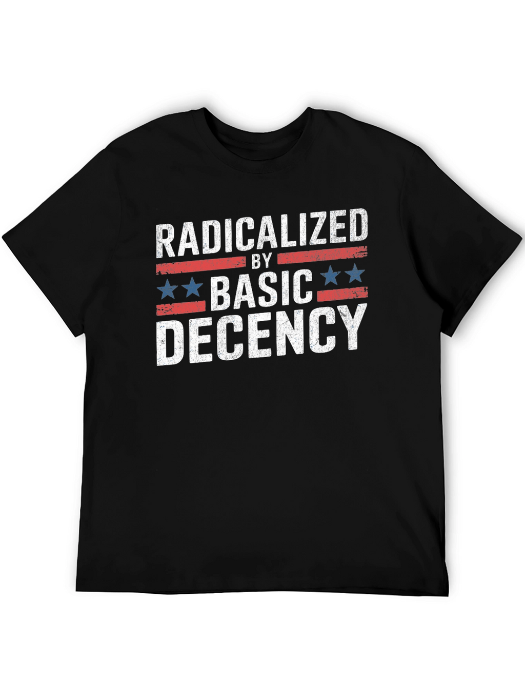 Radicalized by Basic Decency Graphic Tee