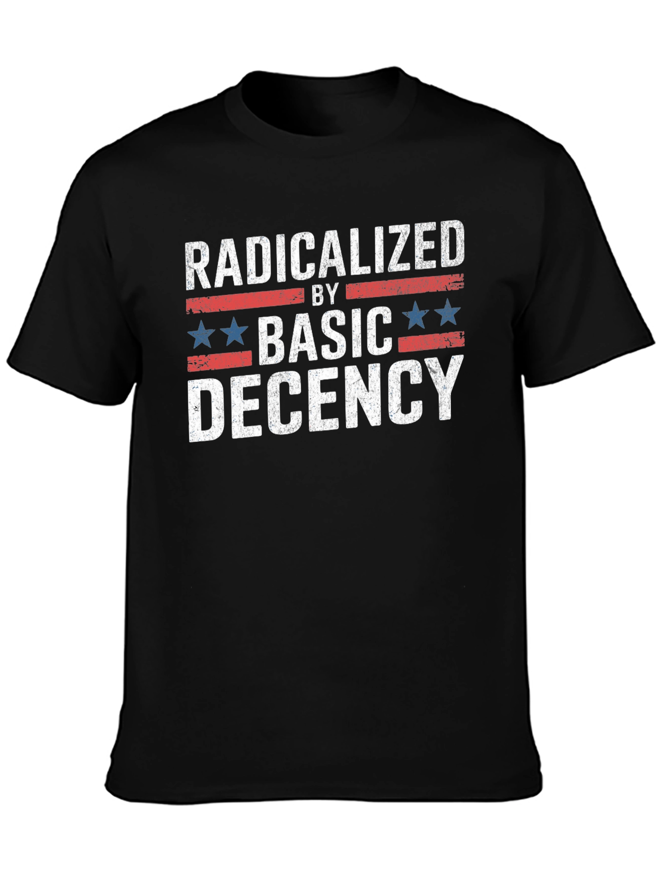 Radicalized by Basic Decency Graphic Tee