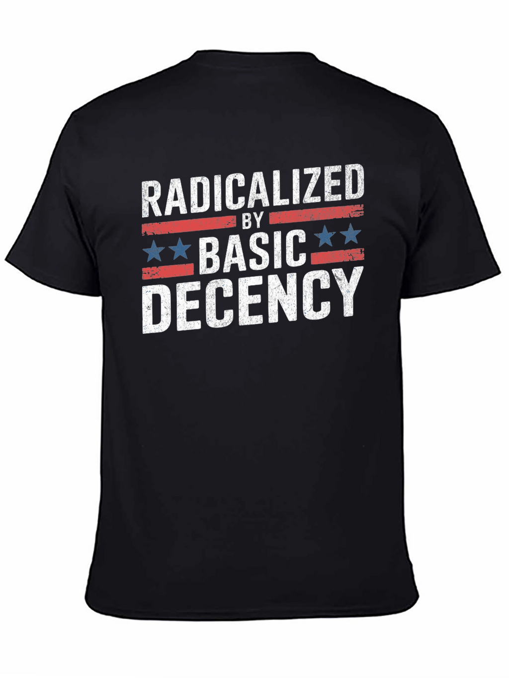 Radicalized by Basic Decency Graphic Tee