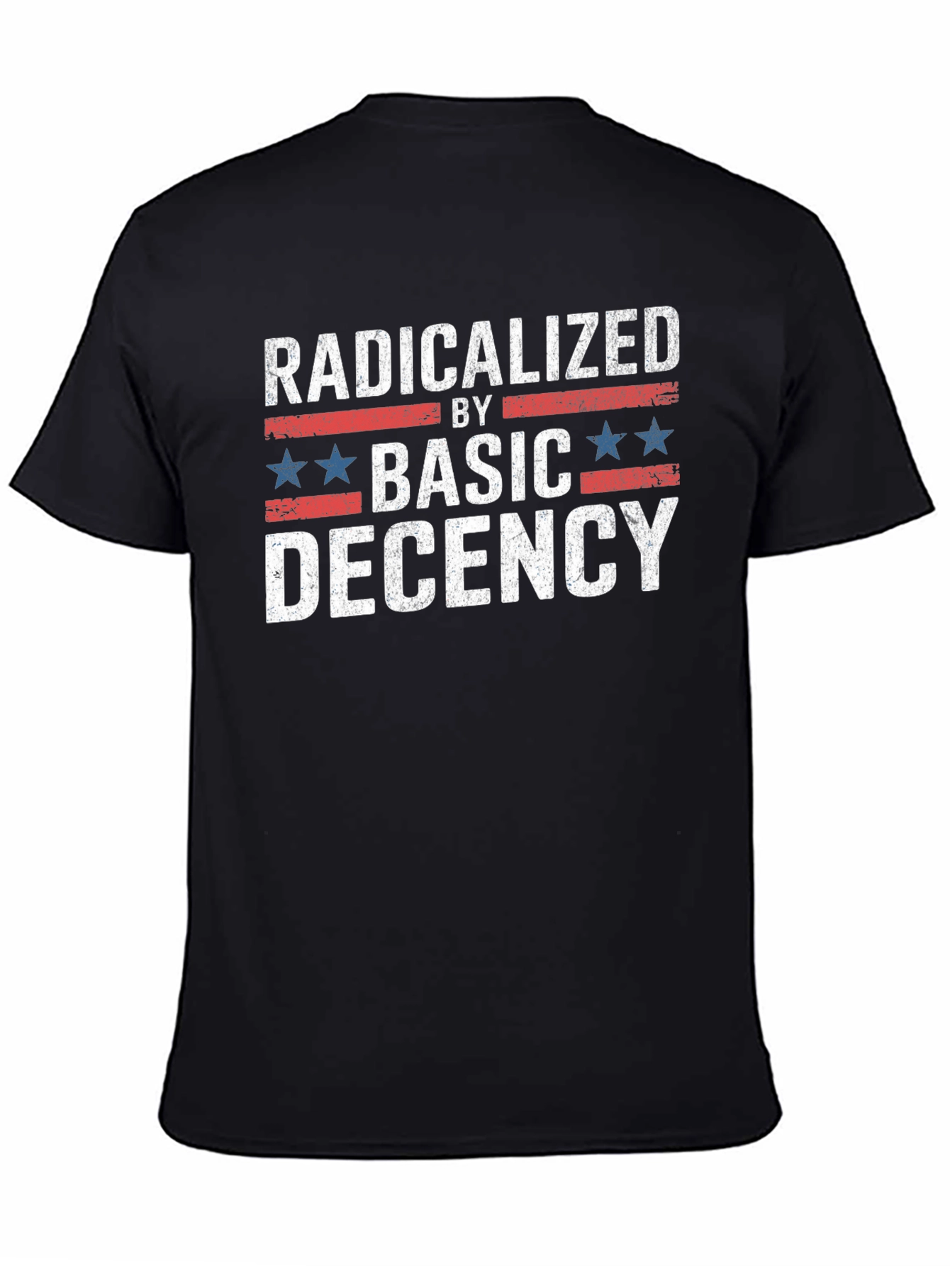 Radicalized by Basic Decency Graphic Tee