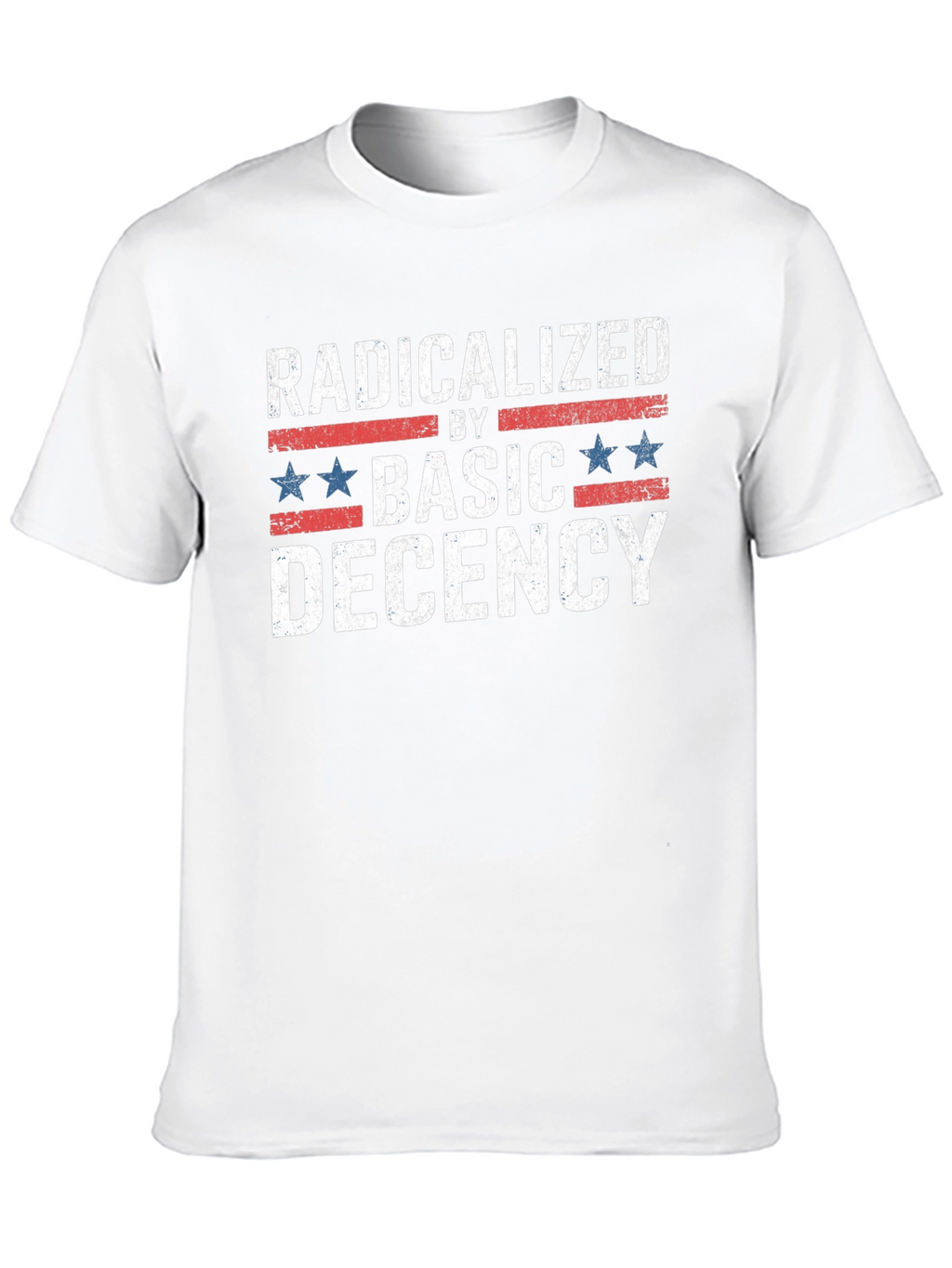 Radicalized by Basic Decency Graphic Tee