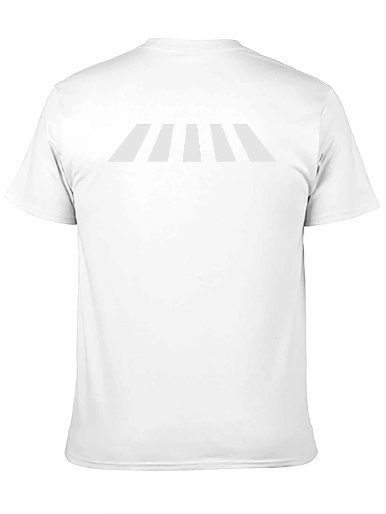 Striped Graphic Tee - Modern Minimalist Design