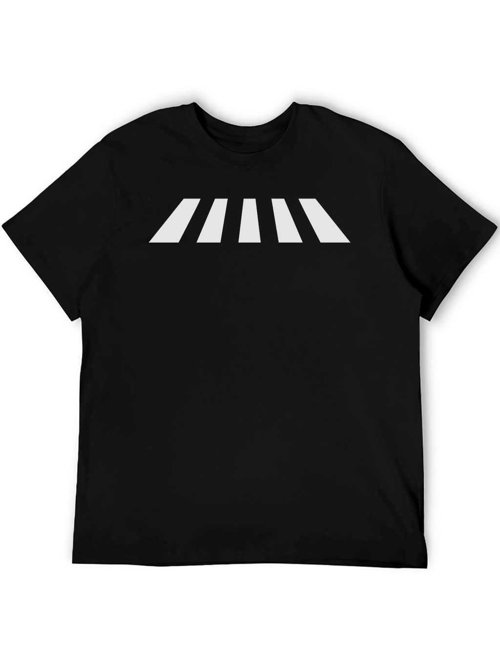 Striped Graphic Tee - Modern Minimalist Design