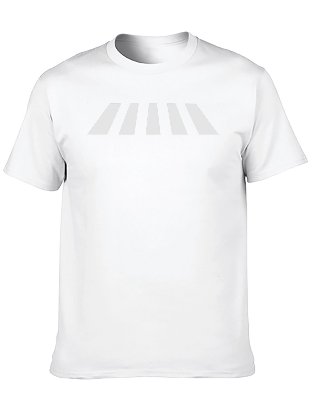 Striped Graphic Tee - Modern Minimalist Design