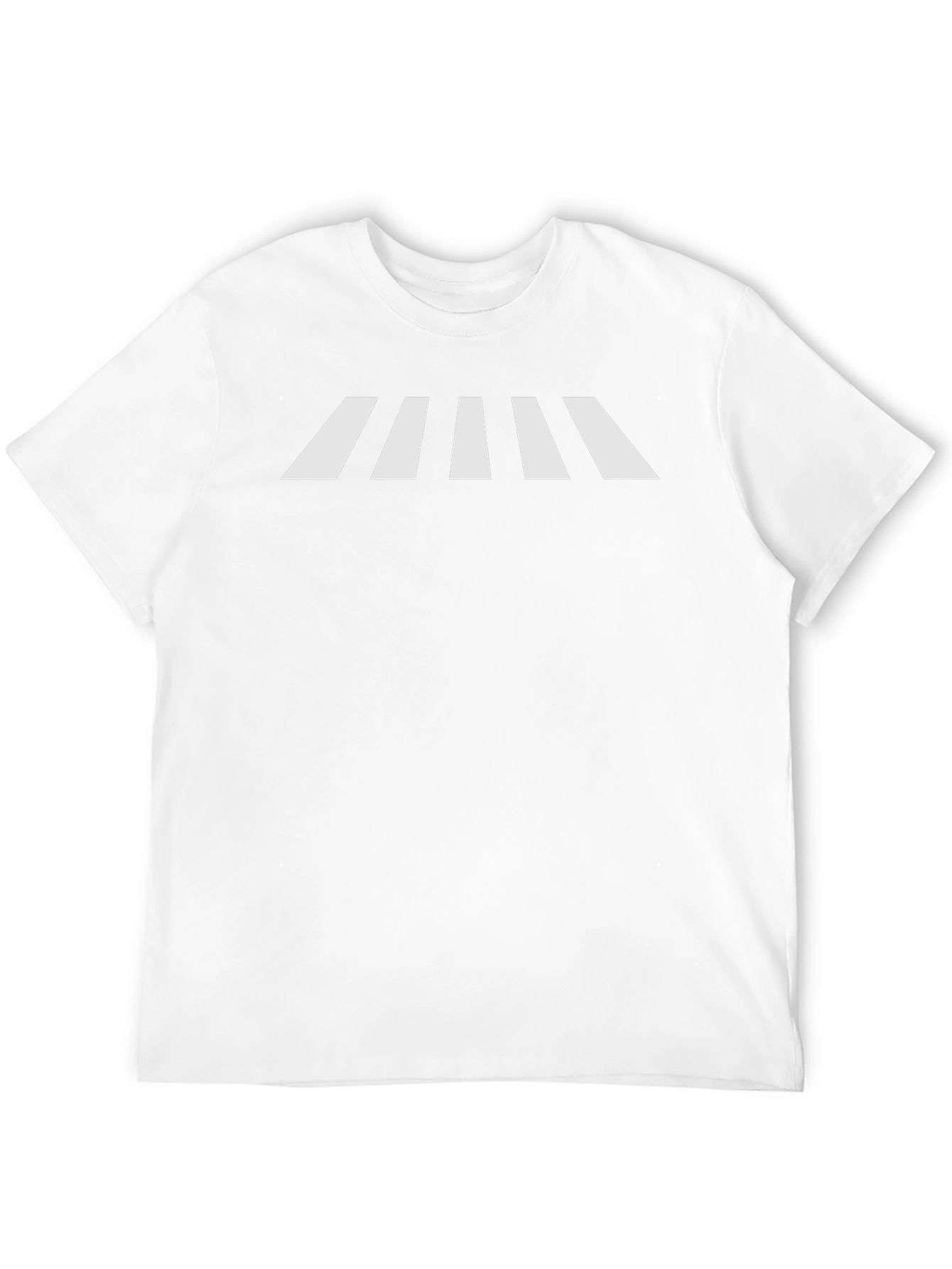 Striped Graphic Tee - Modern Minimalist Design
