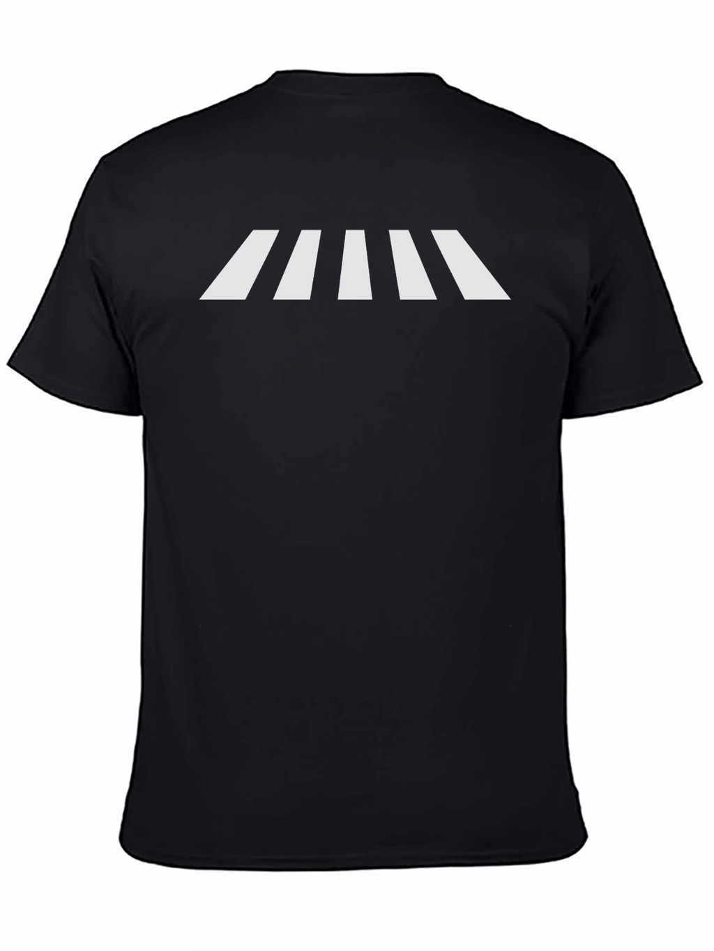 Striped Graphic Tee - Modern Minimalist Design