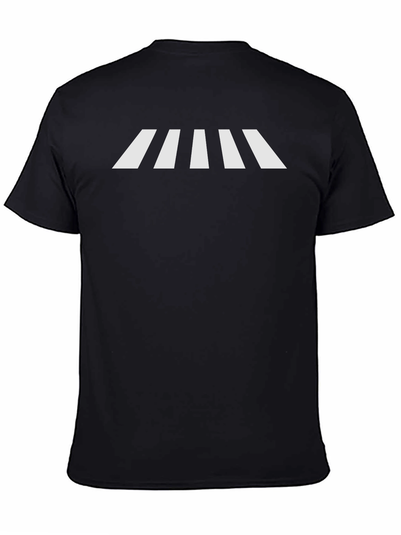 Striped Graphic Tee - Modern Minimalist Design