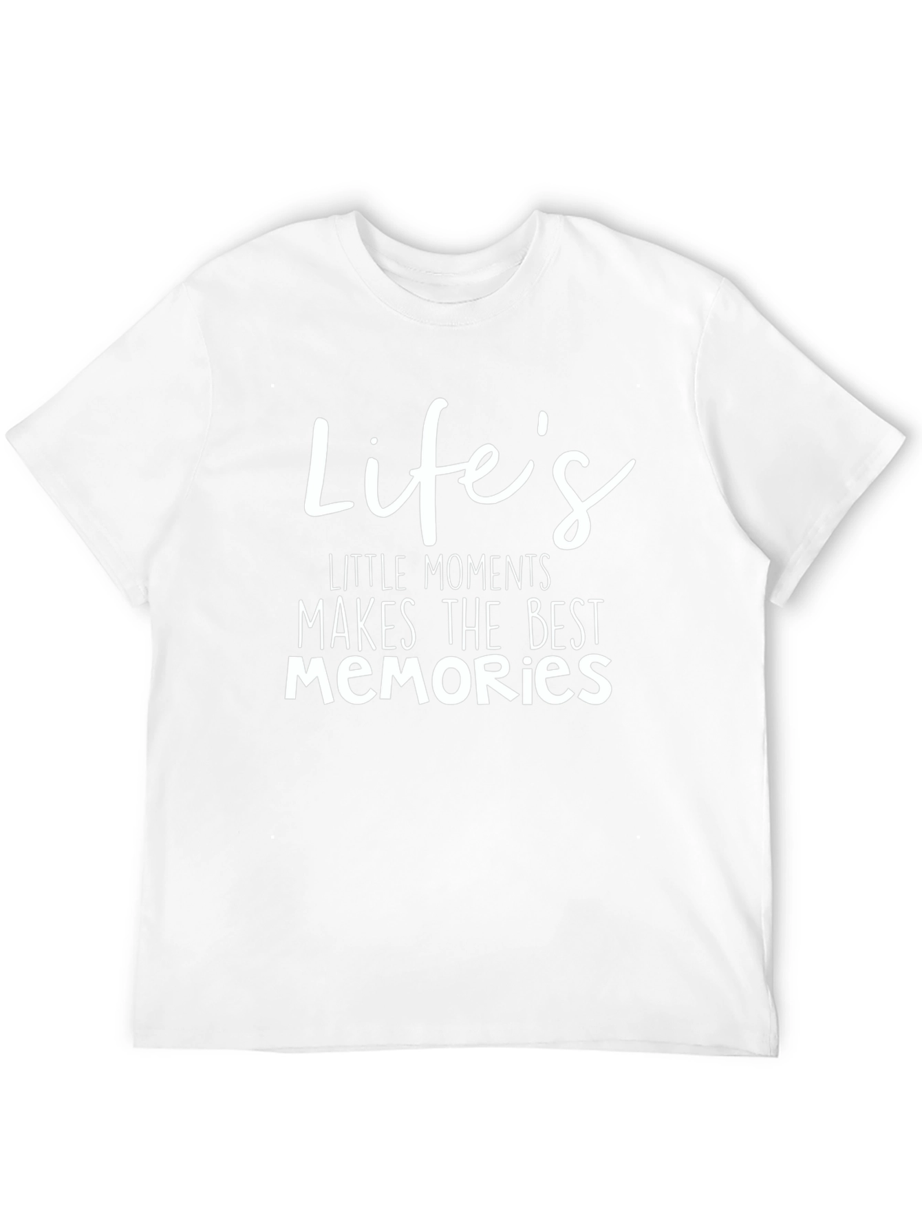 Lifes Little Moments Graphic Tee - Black