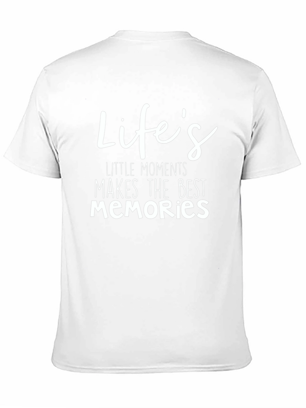 Lifes Little Moments Graphic Tee - Black
