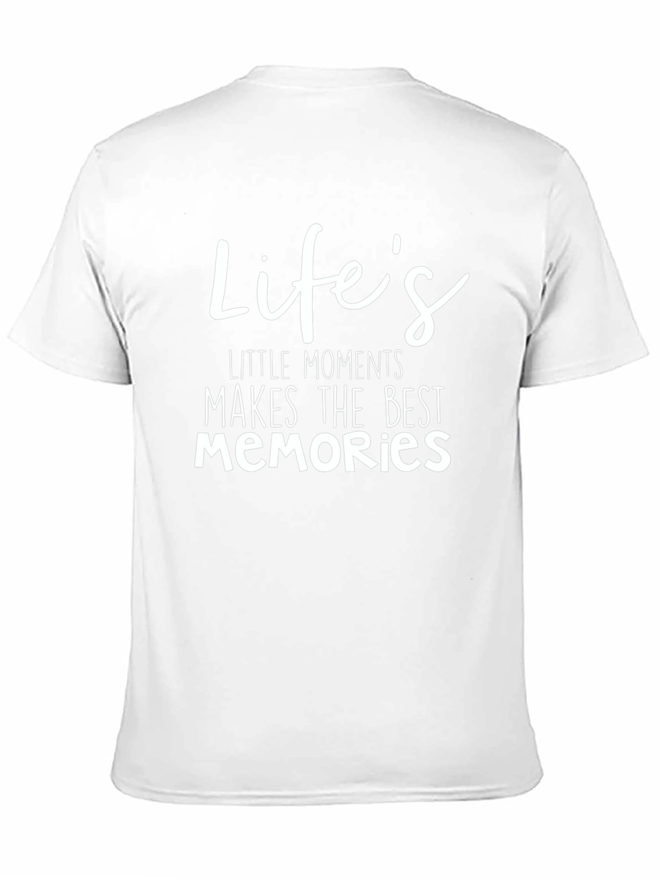 Lifes Little Moments Graphic Tee - Black