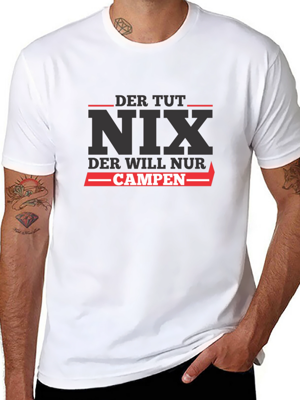 Der Tut Nix Campen Graphic T-Shirt