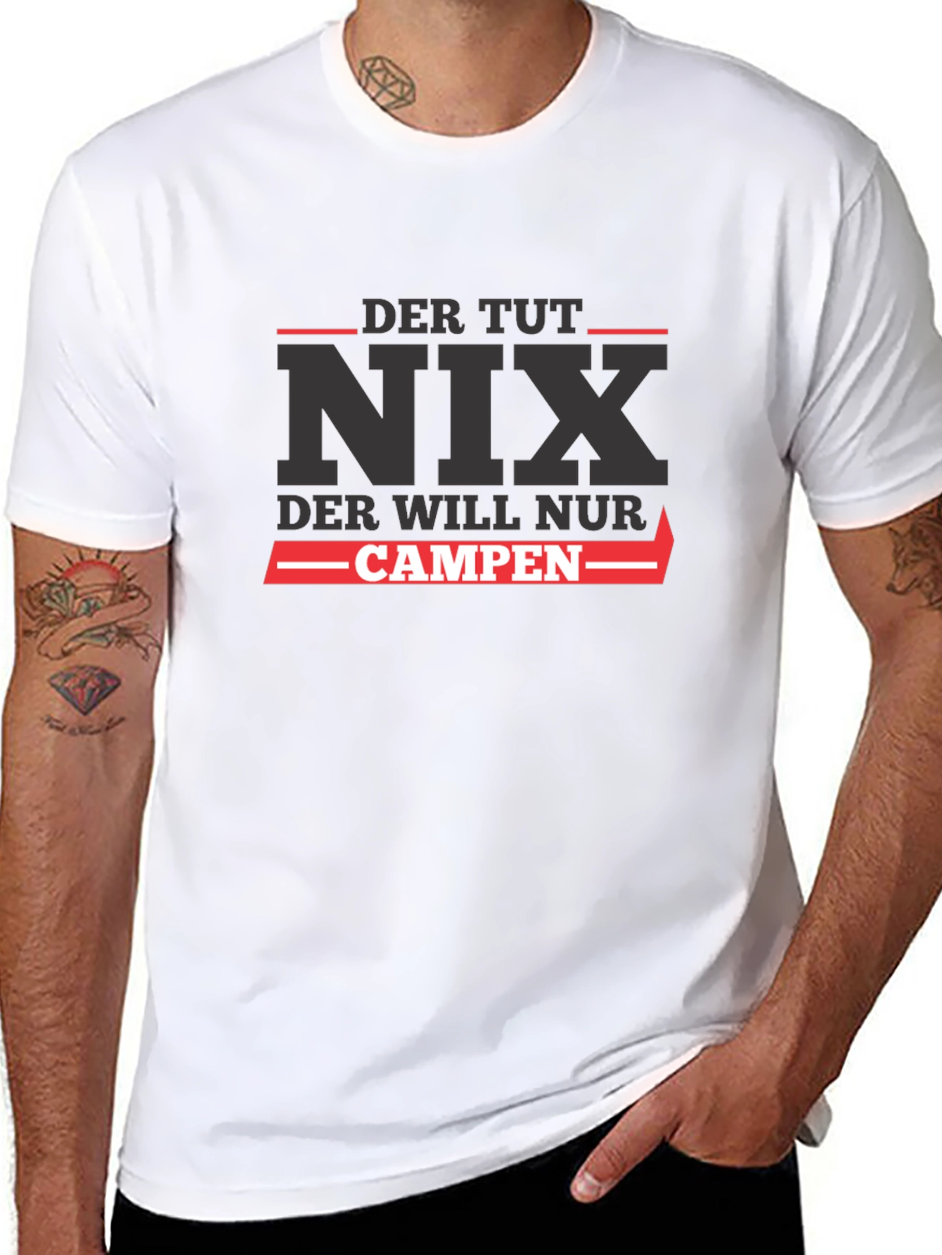 Der Tut Nix Campen Graphic T-Shirt