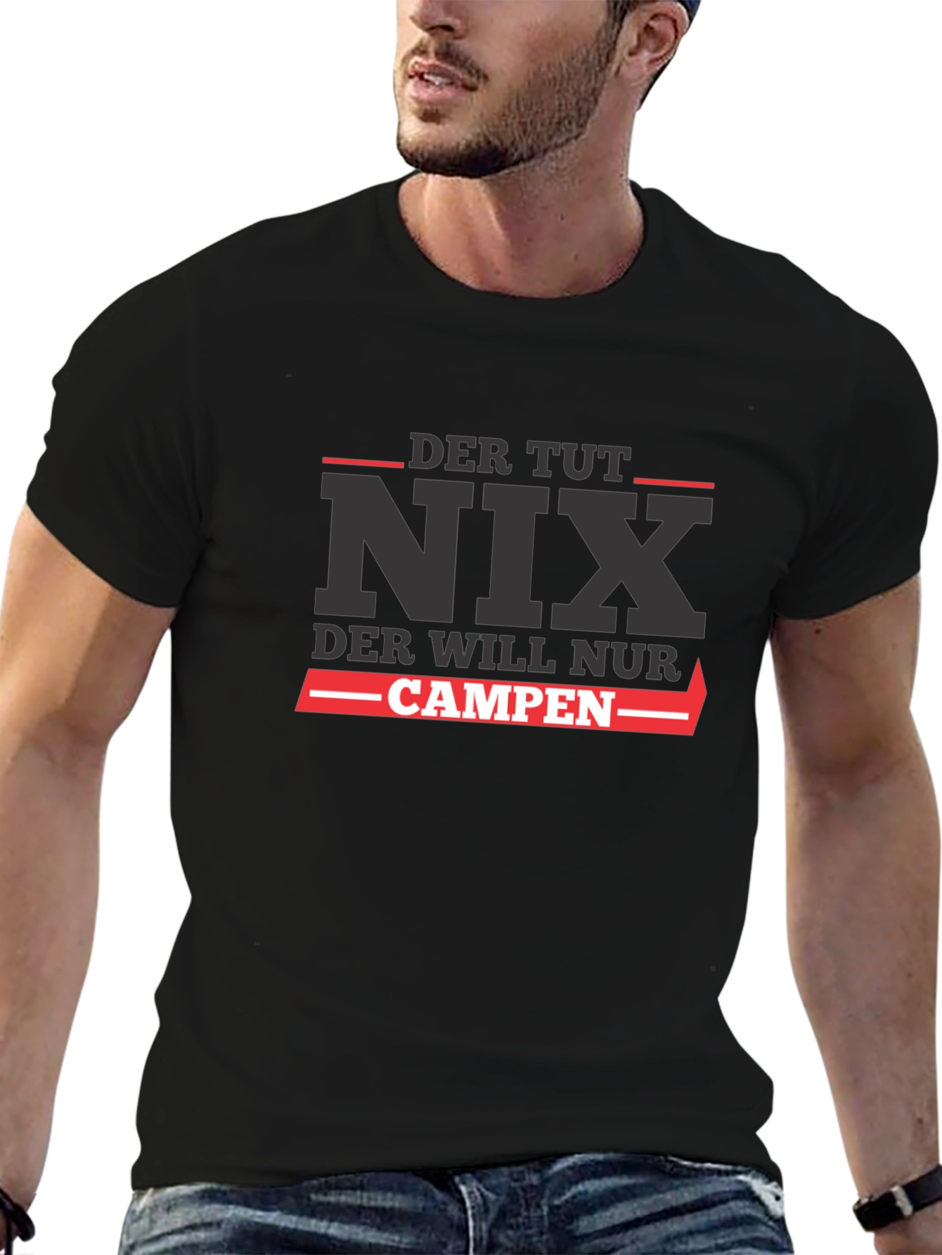 Der Tut Nix Campen Graphic T-Shirt