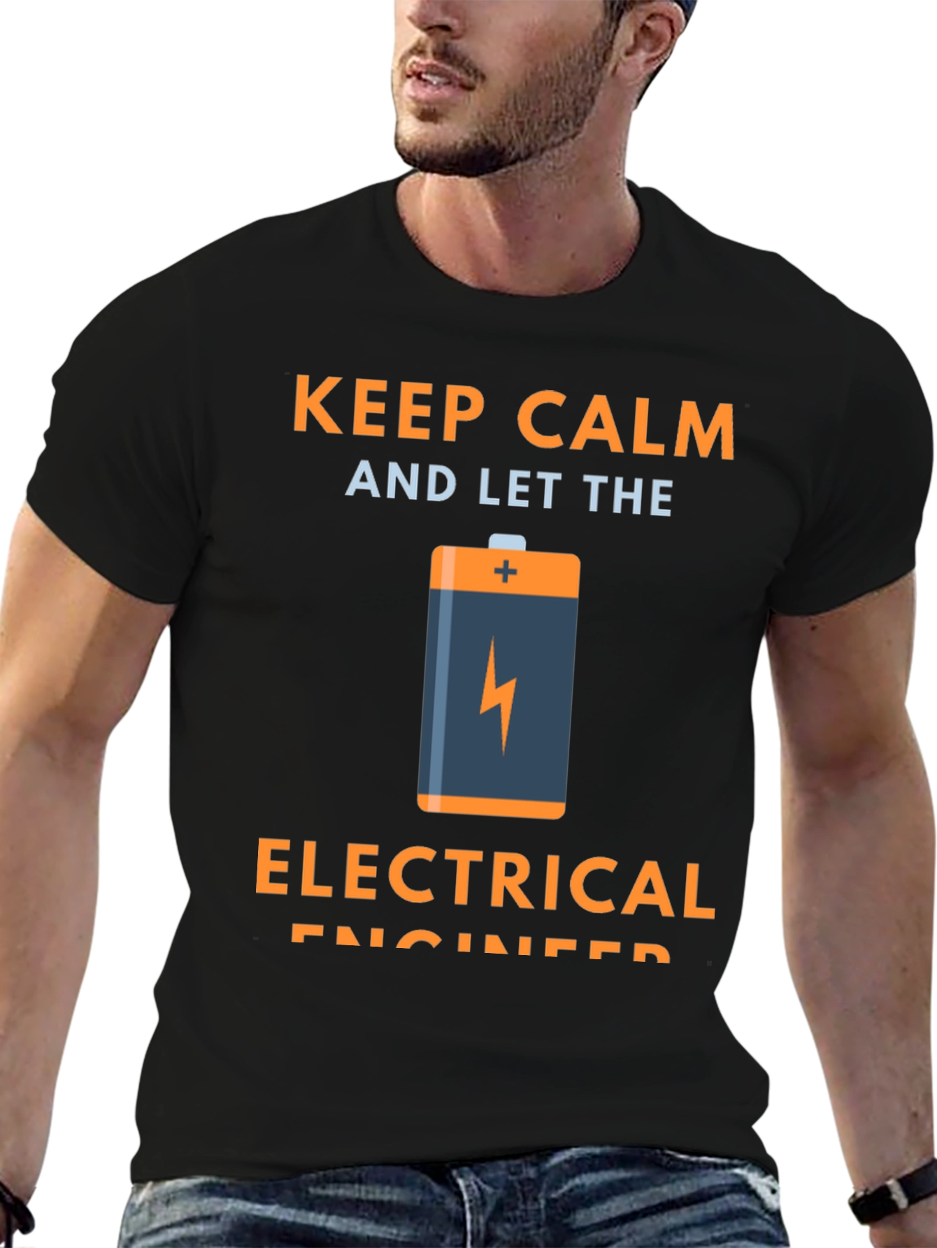 Keep Calm Electrical Engineer Graphic Tee