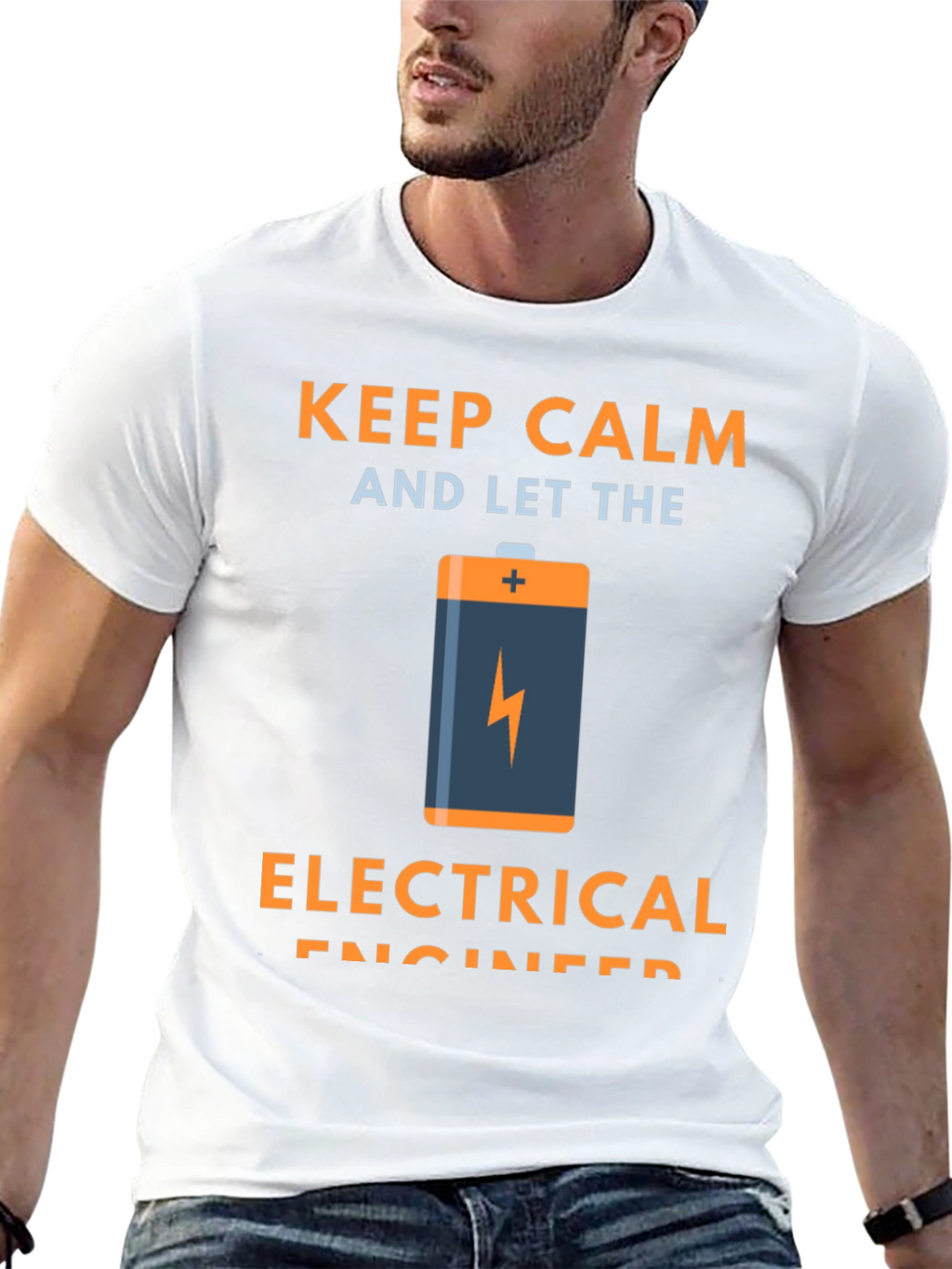 Keep Calm Electrical Engineer Graphic Tee