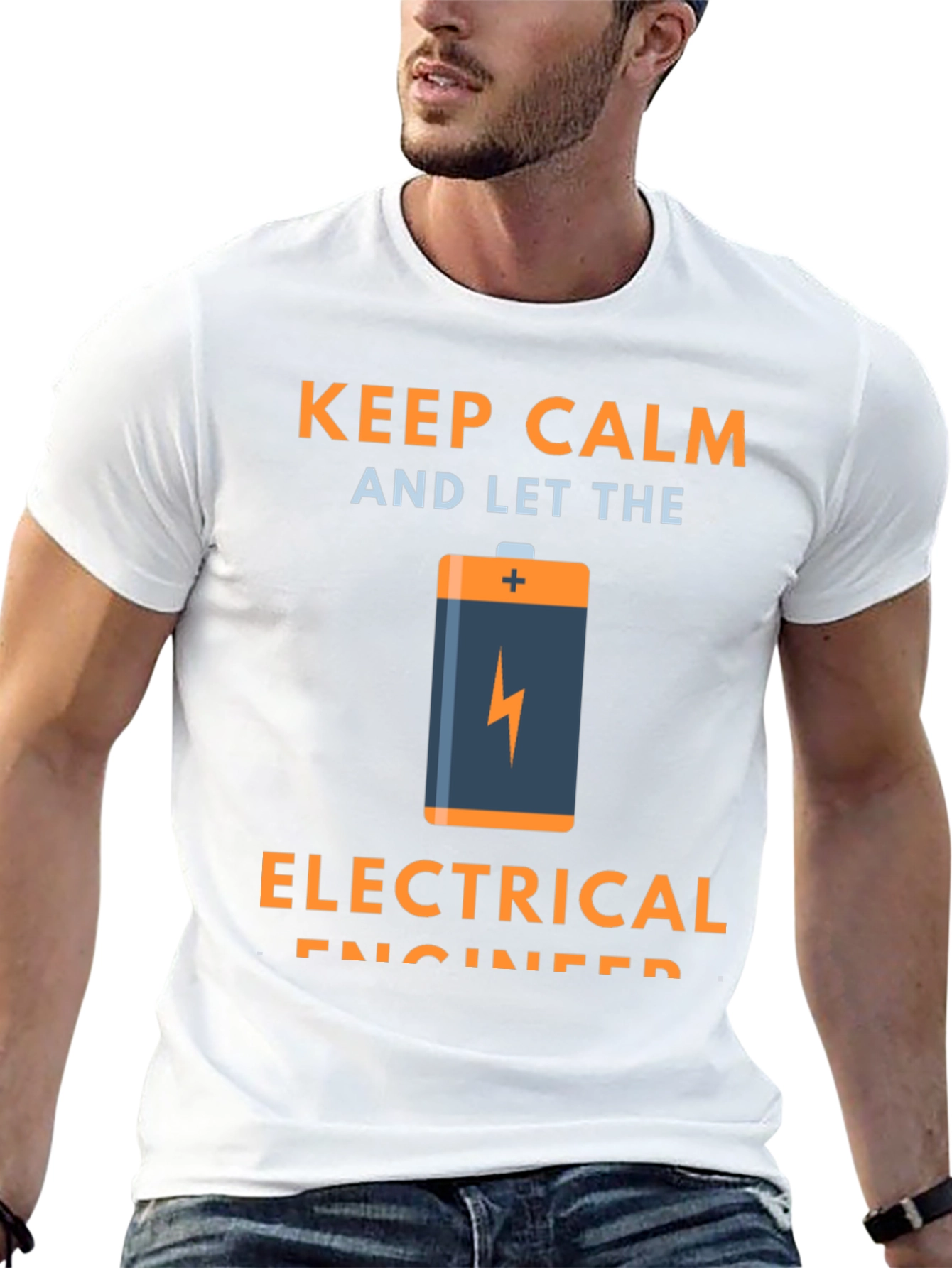 Keep Calm Electrical Engineer Graphic Tee