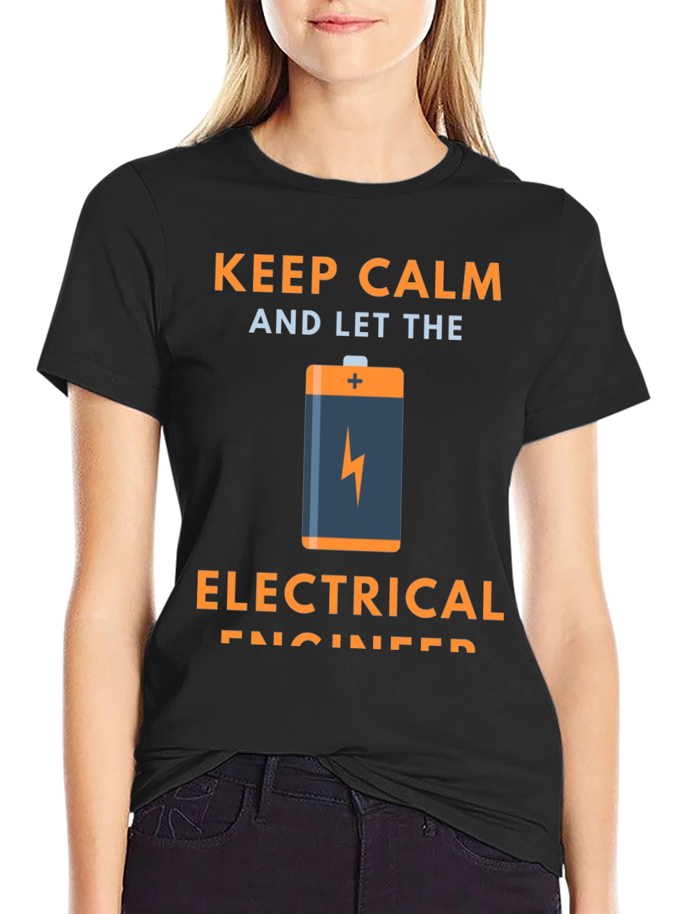 Keep Calm Electrical Engineer Graphic Tee