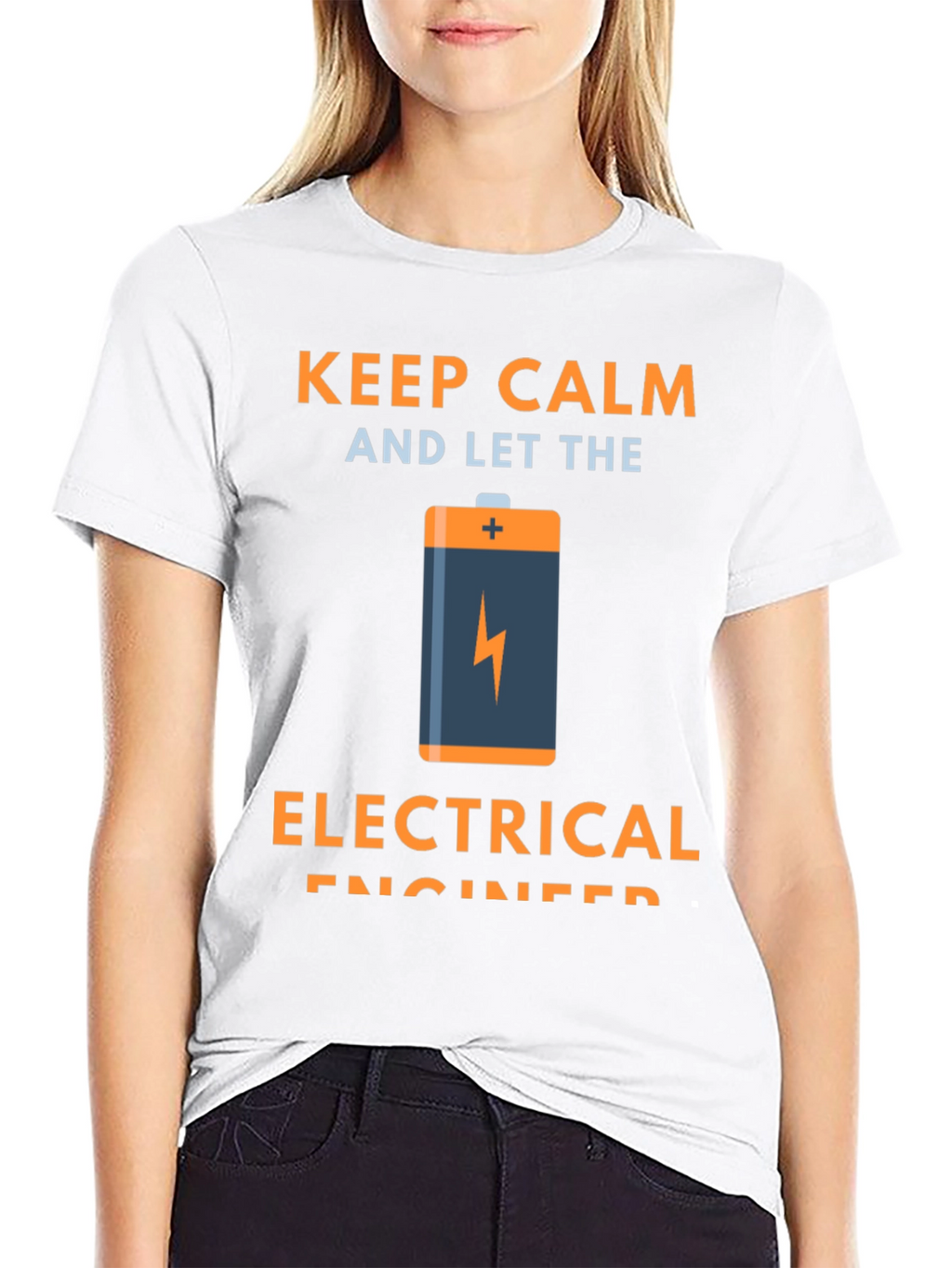 Keep Calm Electrical Engineer Graphic Tee