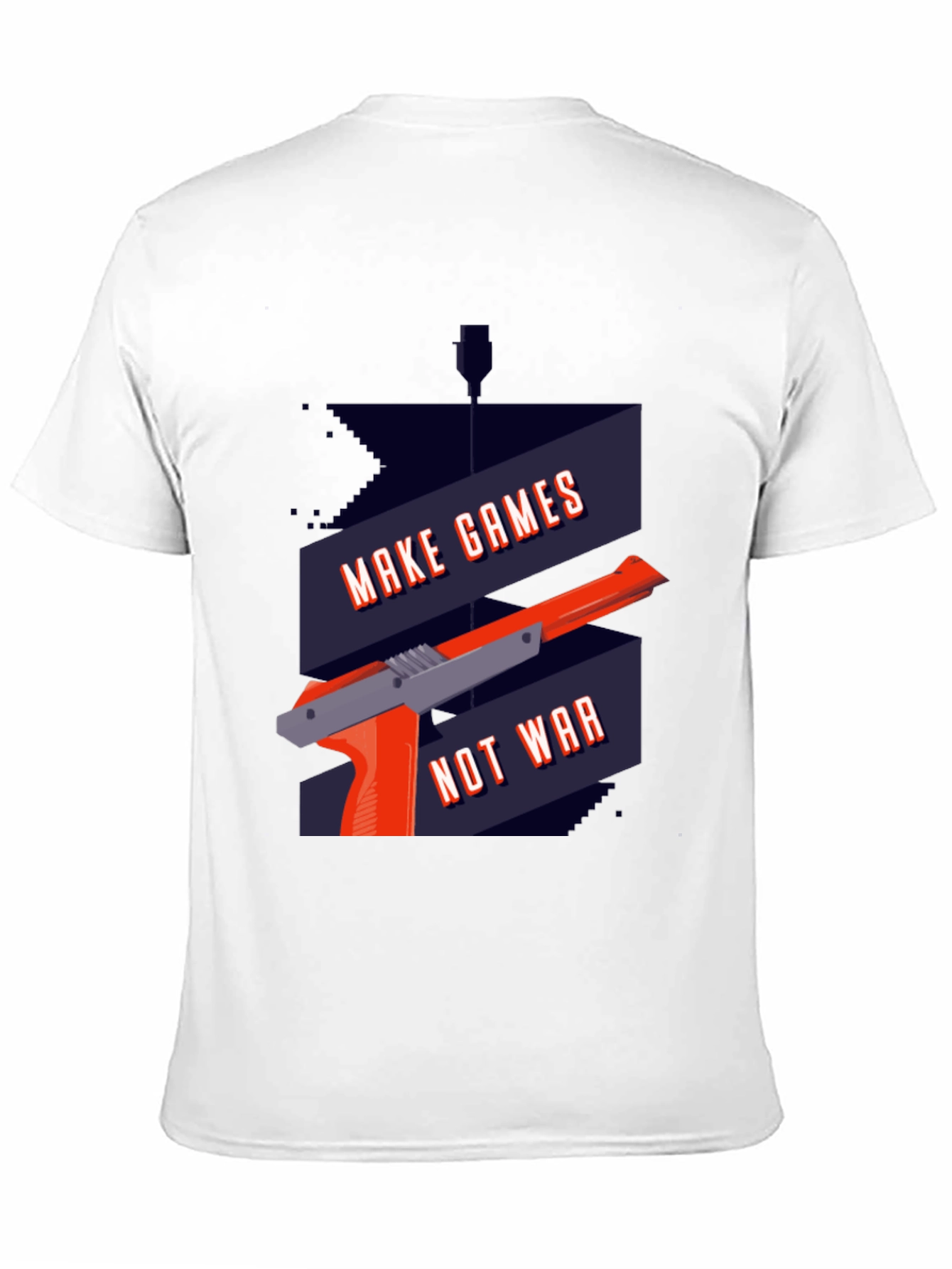 Make Games Not War Graphic T-Shirt