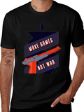 Make Games Not War Graphic T-Shirt