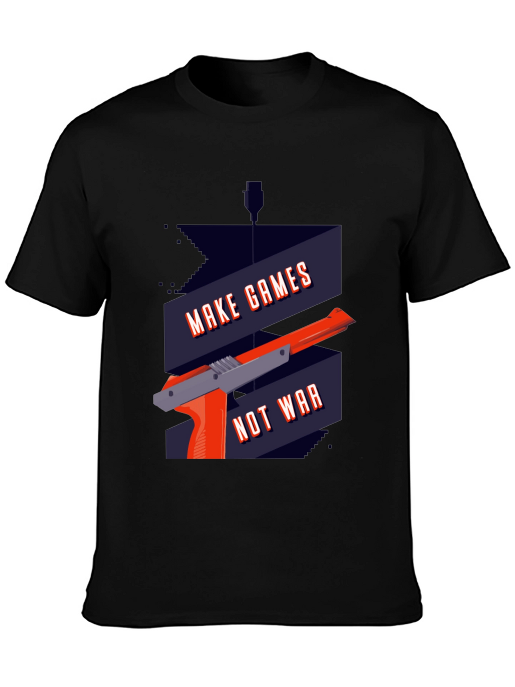 Make Games Not War Graphic T-Shirt