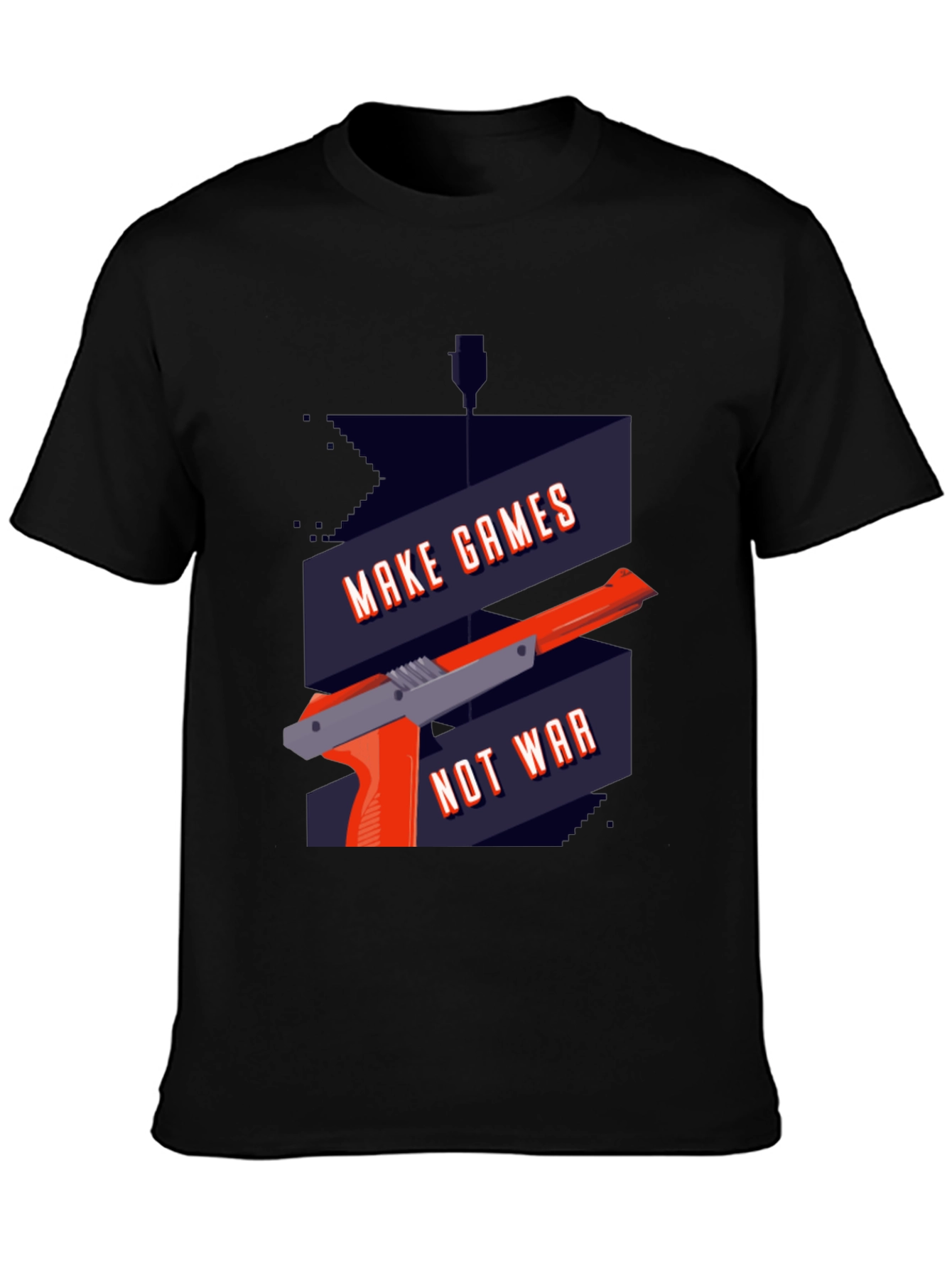 Make Games Not War Graphic T-Shirt