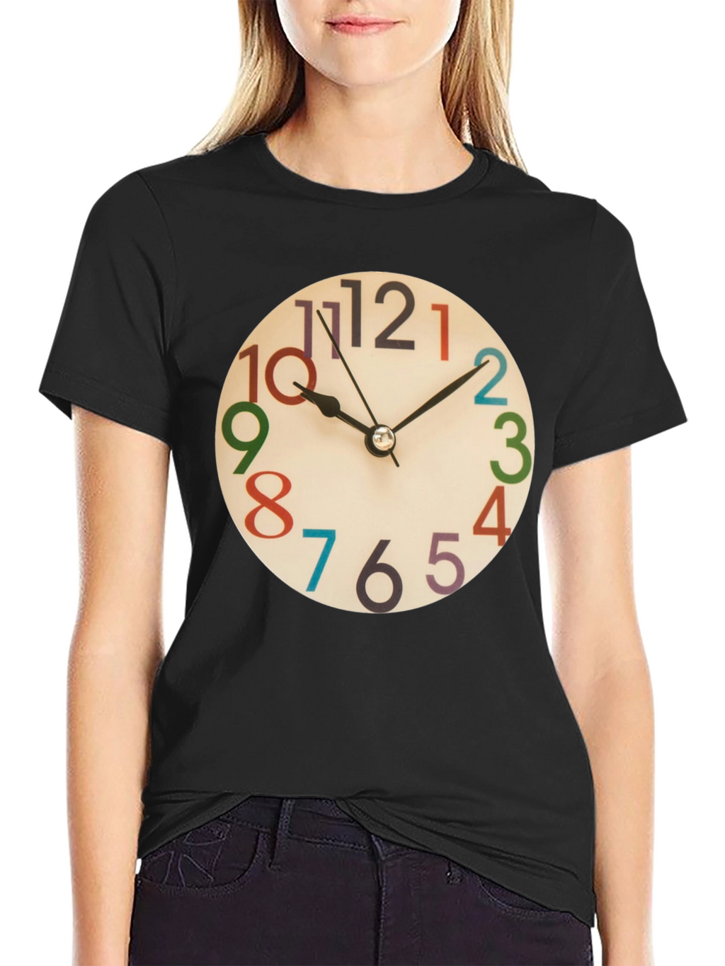 Fun Clock Graphic T-Shirt