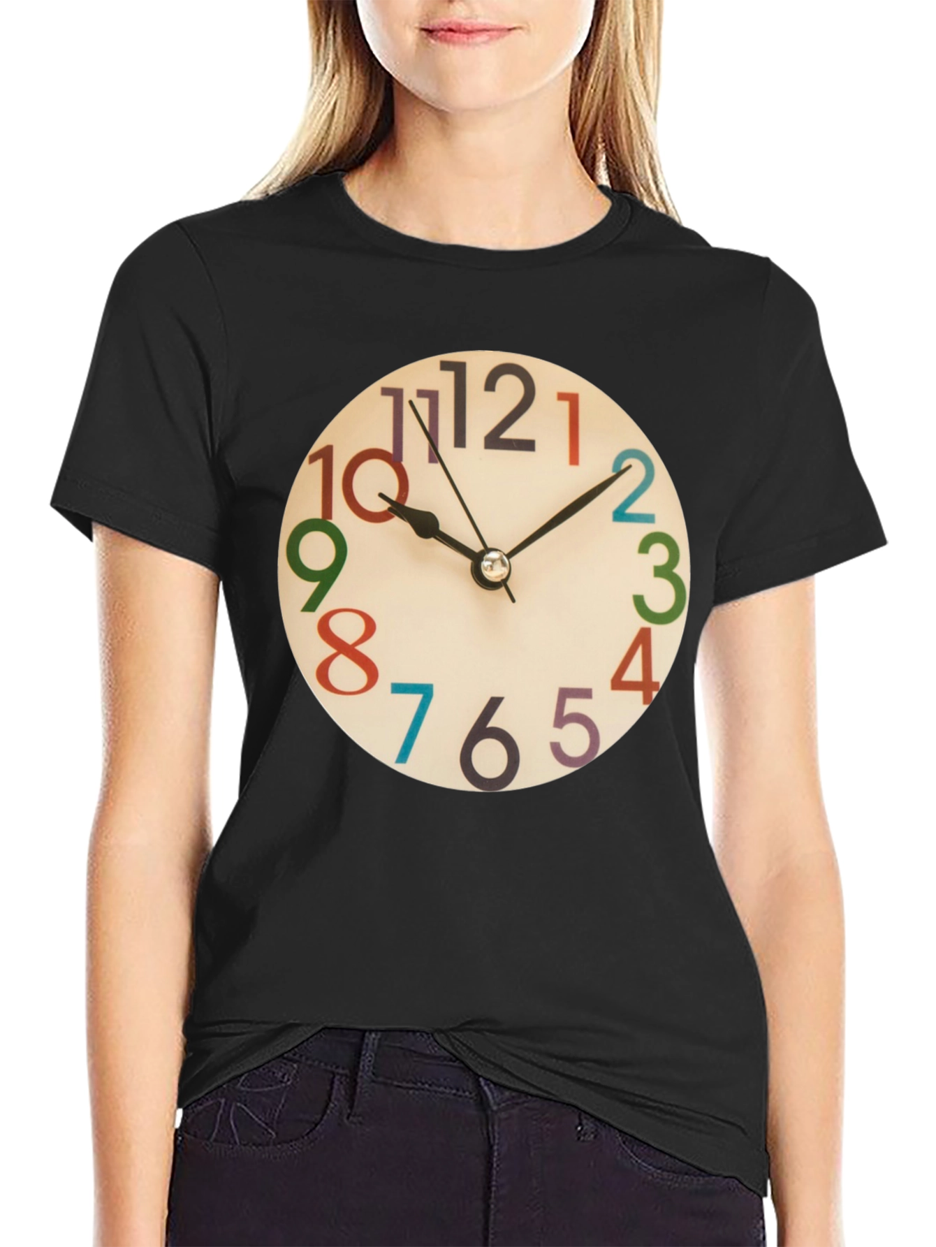 Fun Clock Graphic T-Shirt
