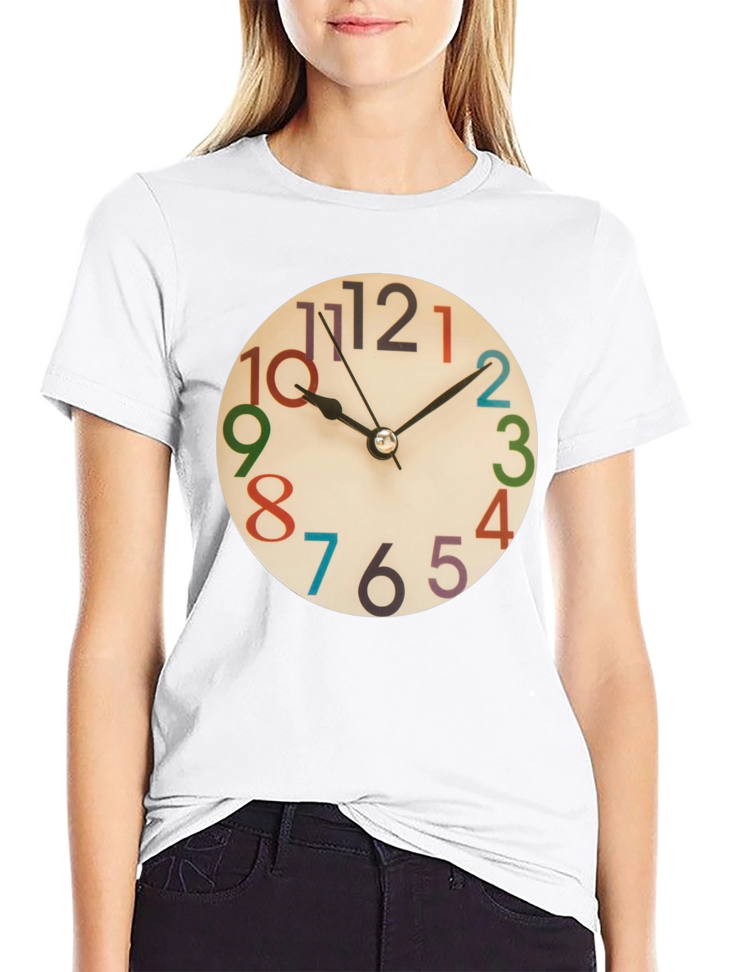 Fun Clock Graphic T-Shirt