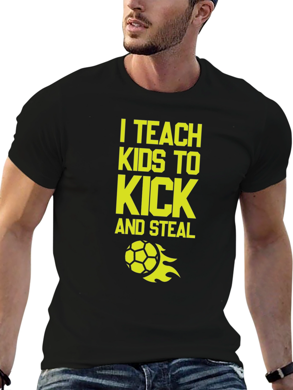 I Teach Kids To Kick and Steal T-Shirt