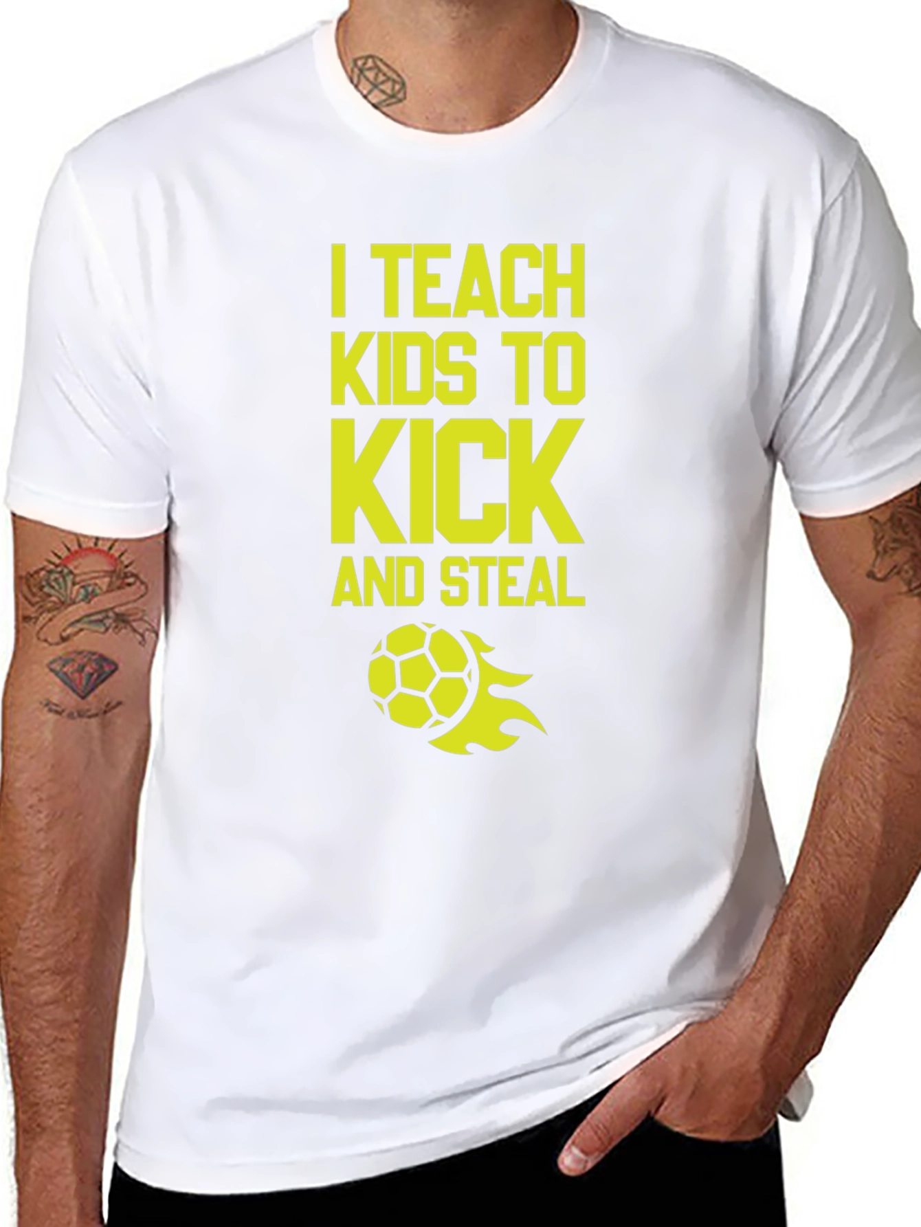 I Teach Kids To Kick and Steal T-Shirt