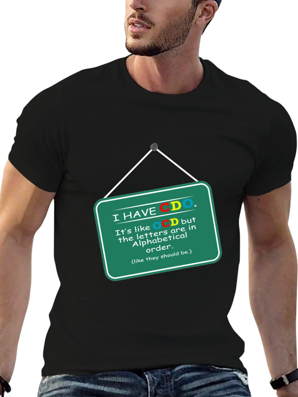 Funny CDO Alphabetical Order T-Shirt