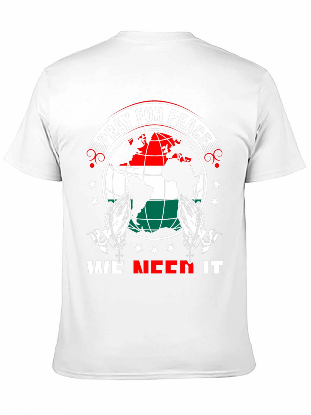 Pray for Peace Graphic T-Shirt