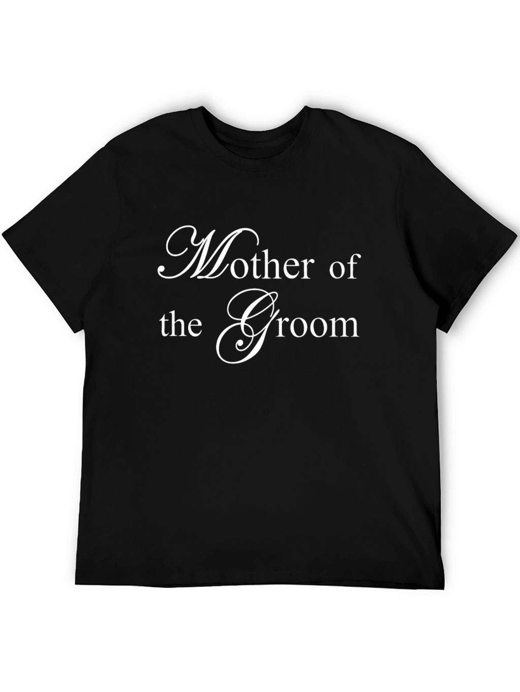 Mother of the Groom Black T-Shirt