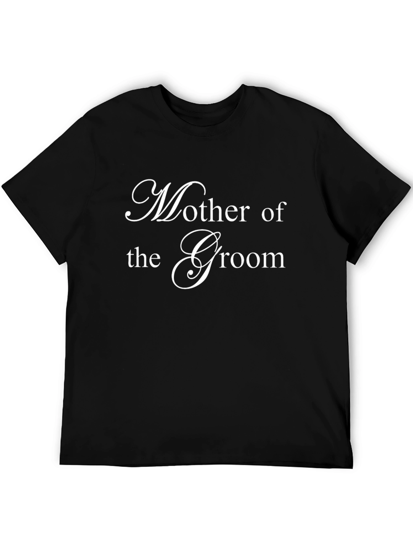 Mother of the Groom Black T-Shirt
