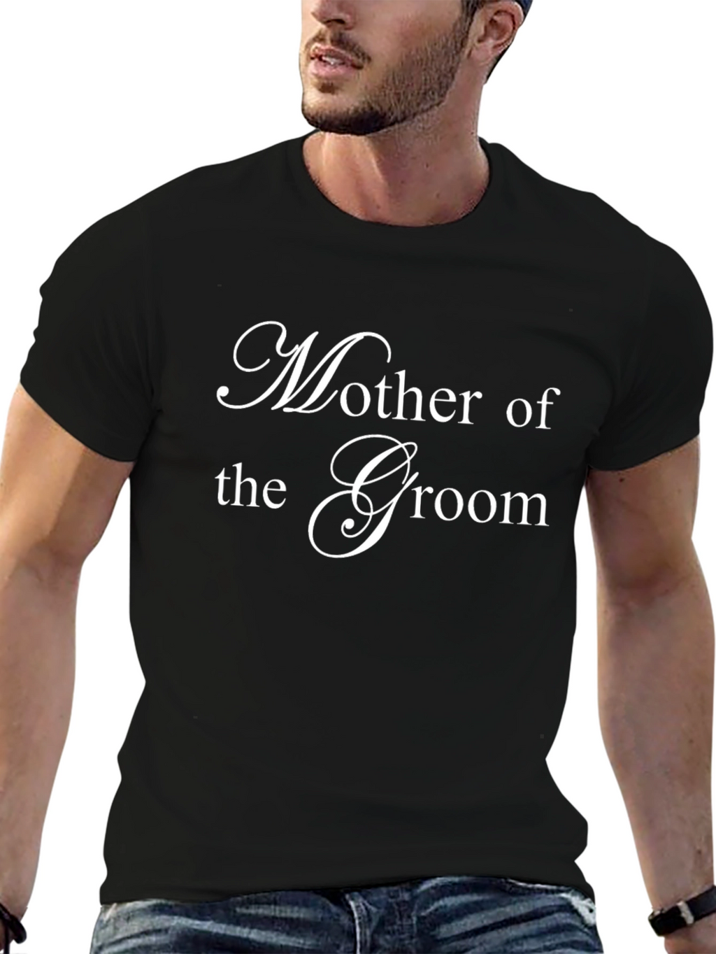 Mother of the Groom Black T-Shirt