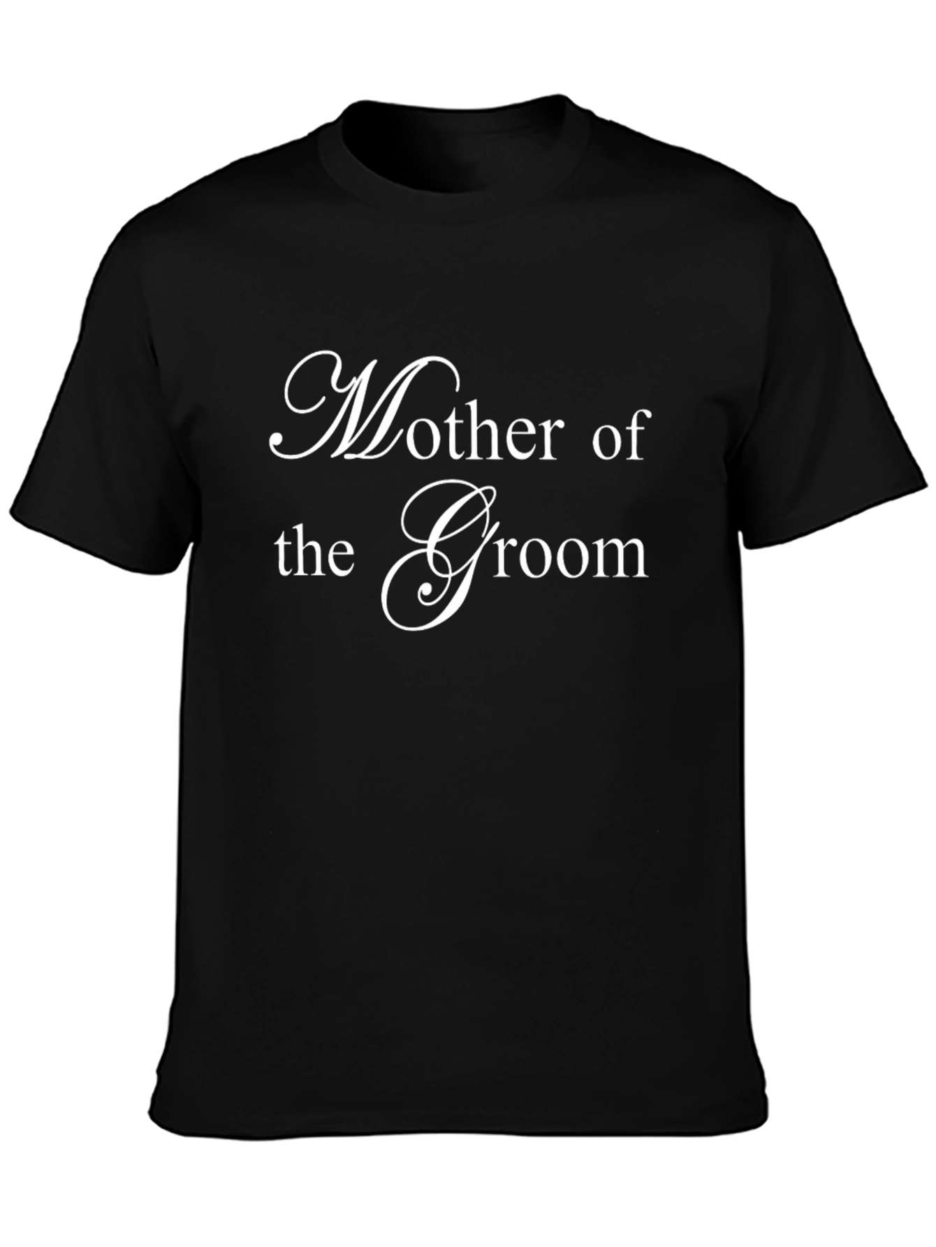 Mother of the Groom Black T-Shirt