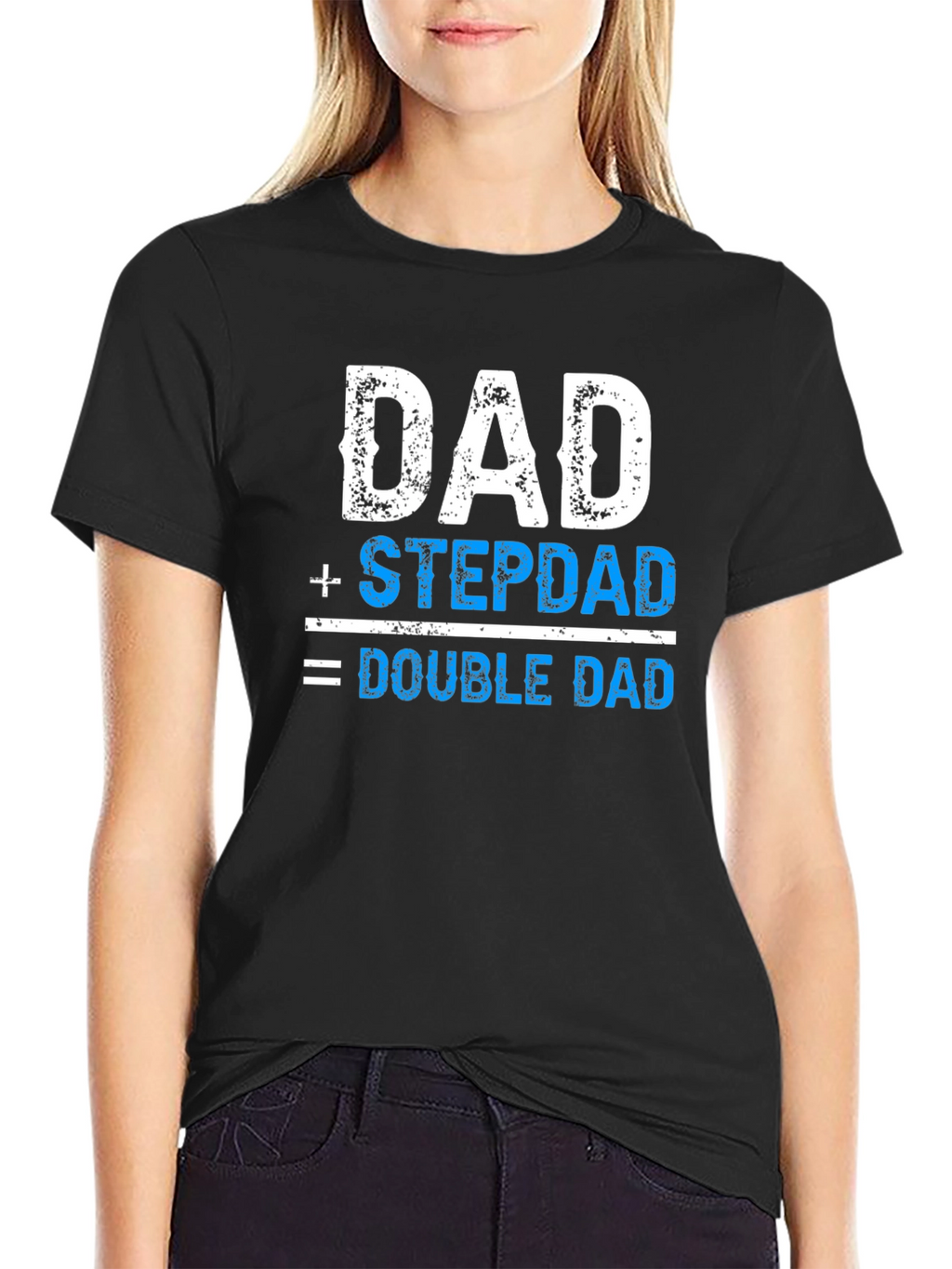 Dad + Stepdad = Double Dad T-Shirt