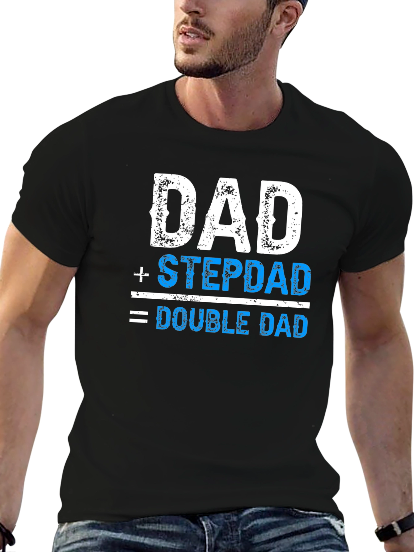 Dad + Stepdad = Double Dad T-Shirt