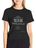 Faith-Inspired T-Shirt: Fight The Good Fight