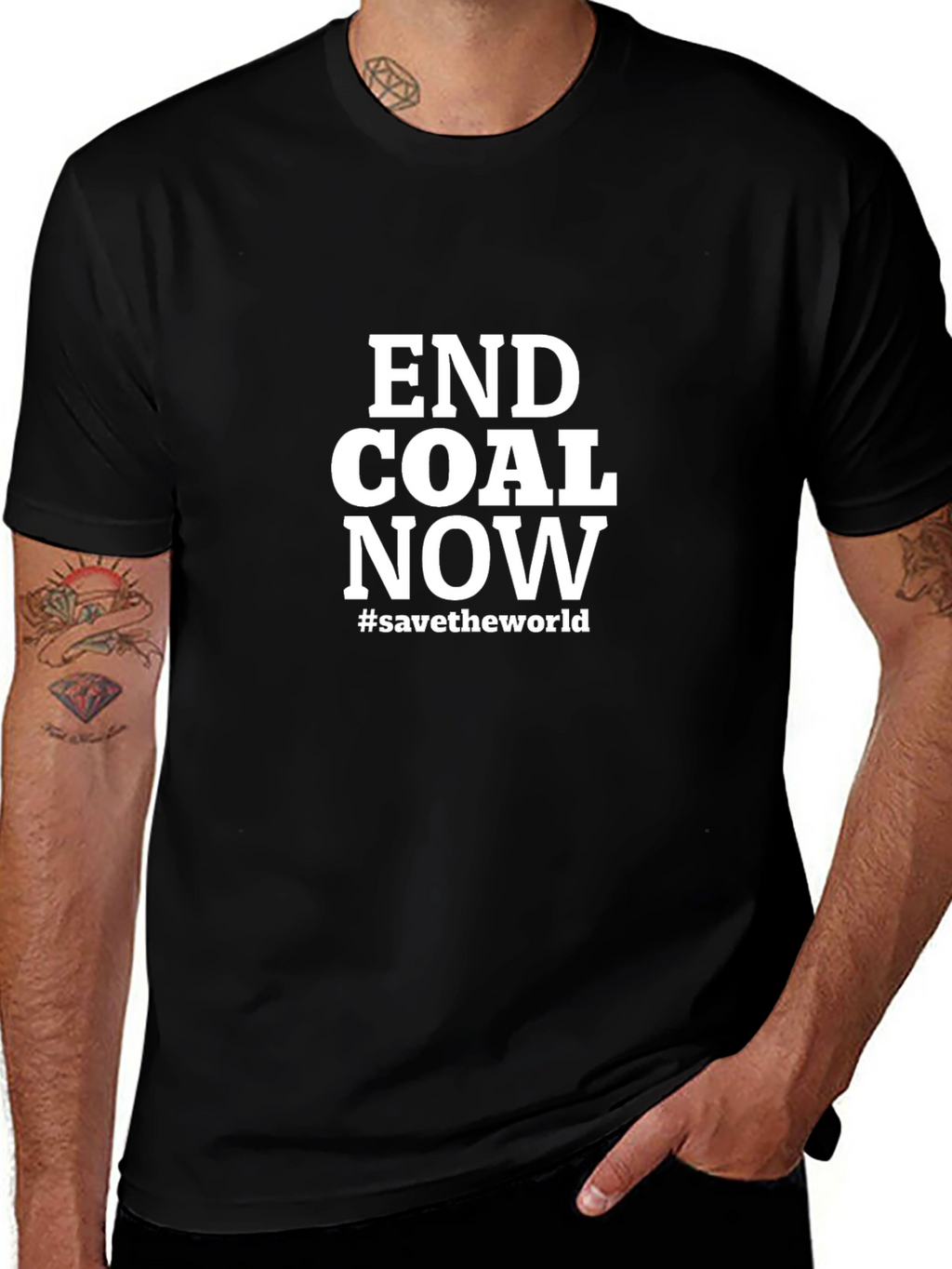 End Coal Now T-Shirt - Save the World