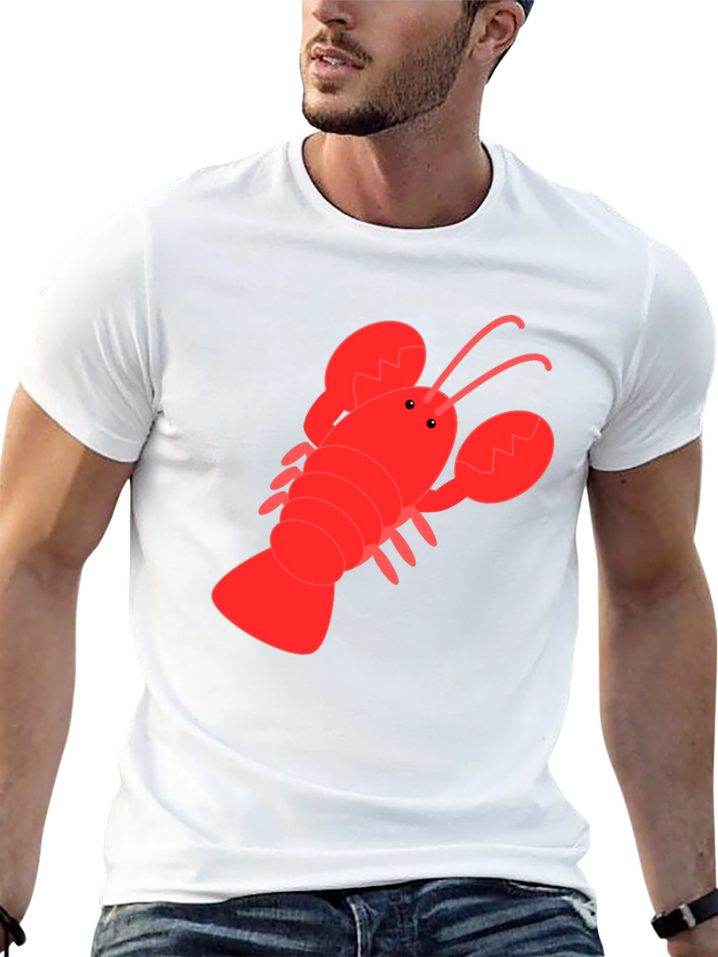 Lobster Graphic Tee - Black