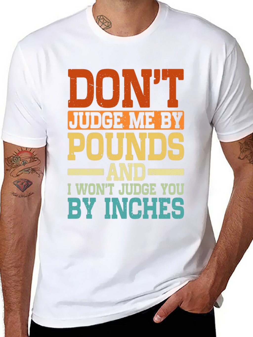 Funny Dont Judge Me Graphic T-Shirt