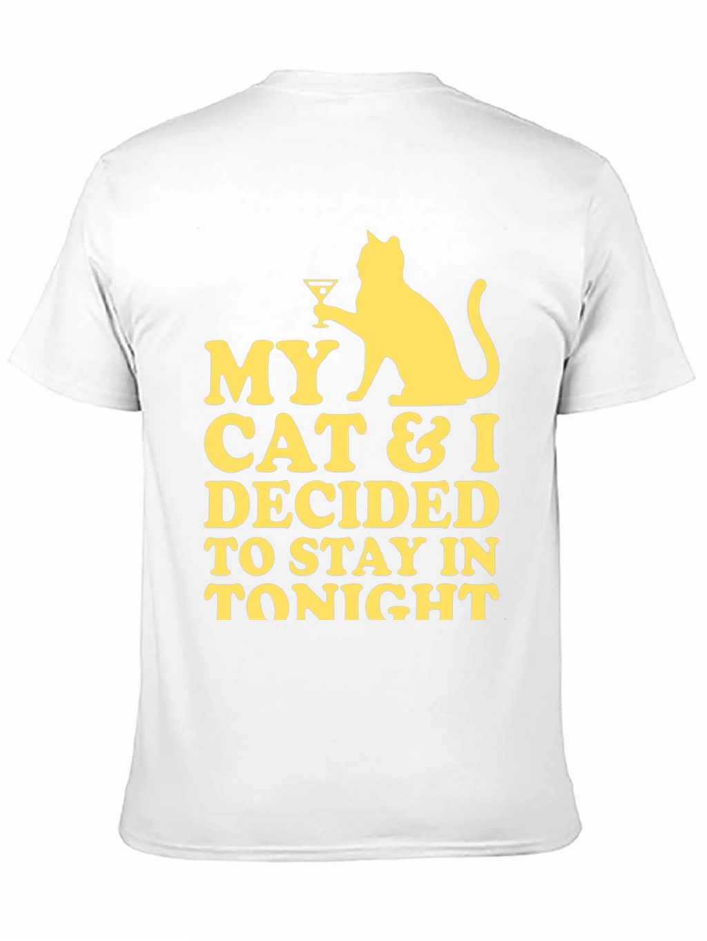 My Cat & I Stay In Tonight Graphic Tee