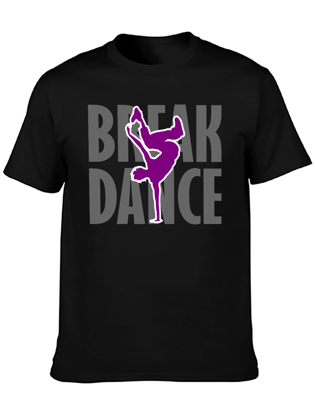 Break Dance Graphic Tee - Cool Dancer T-Shirt