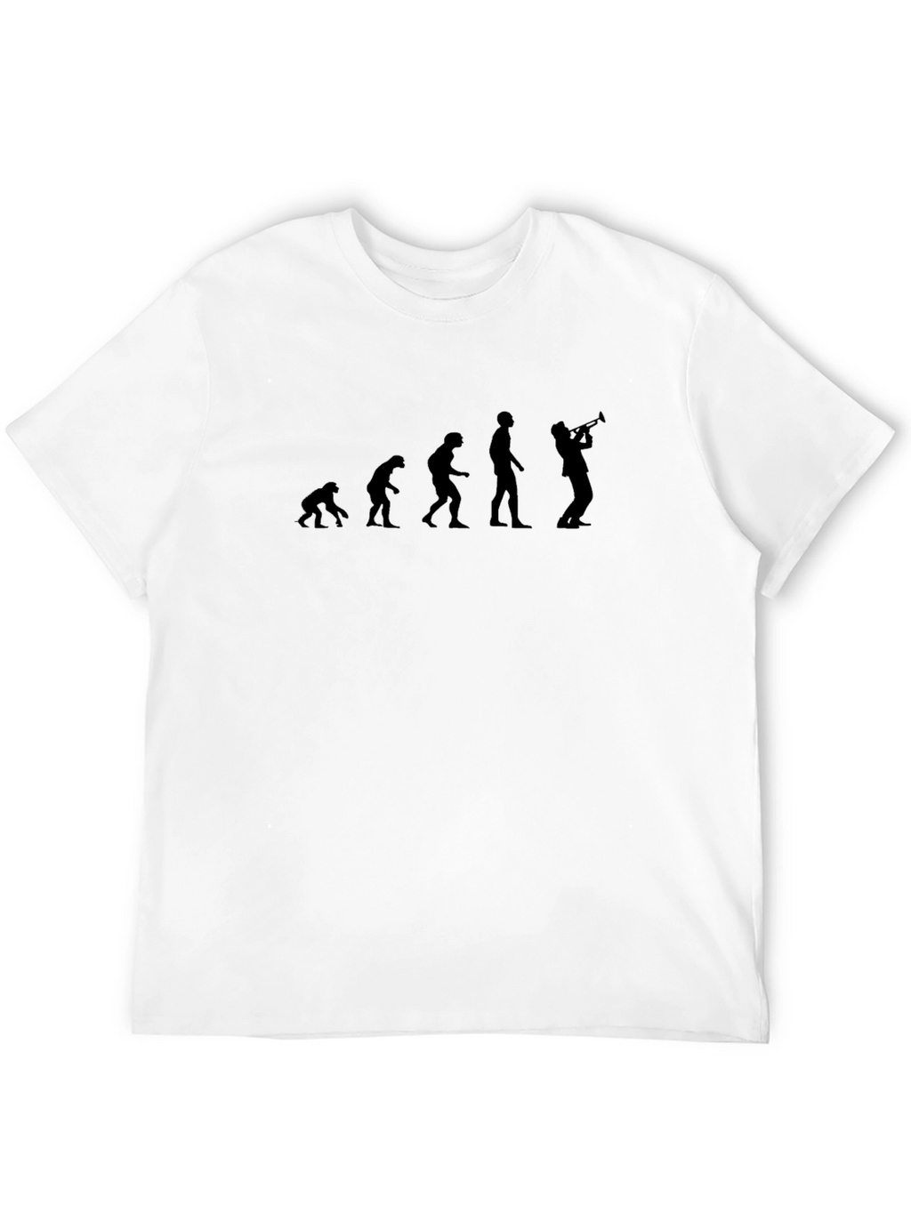 Evolution of Music Black T-Shirt