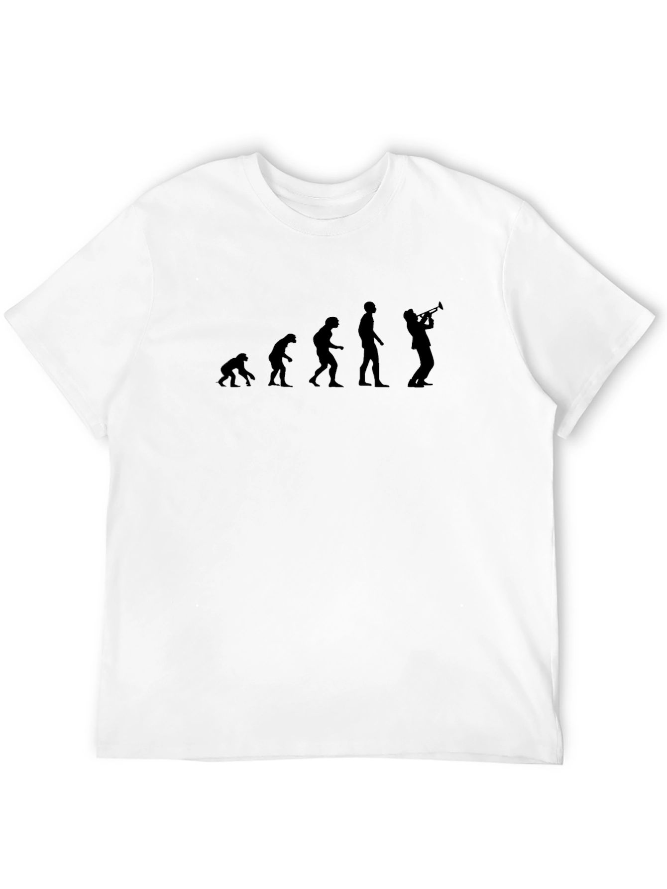 Evolution of Music Black T-Shirt