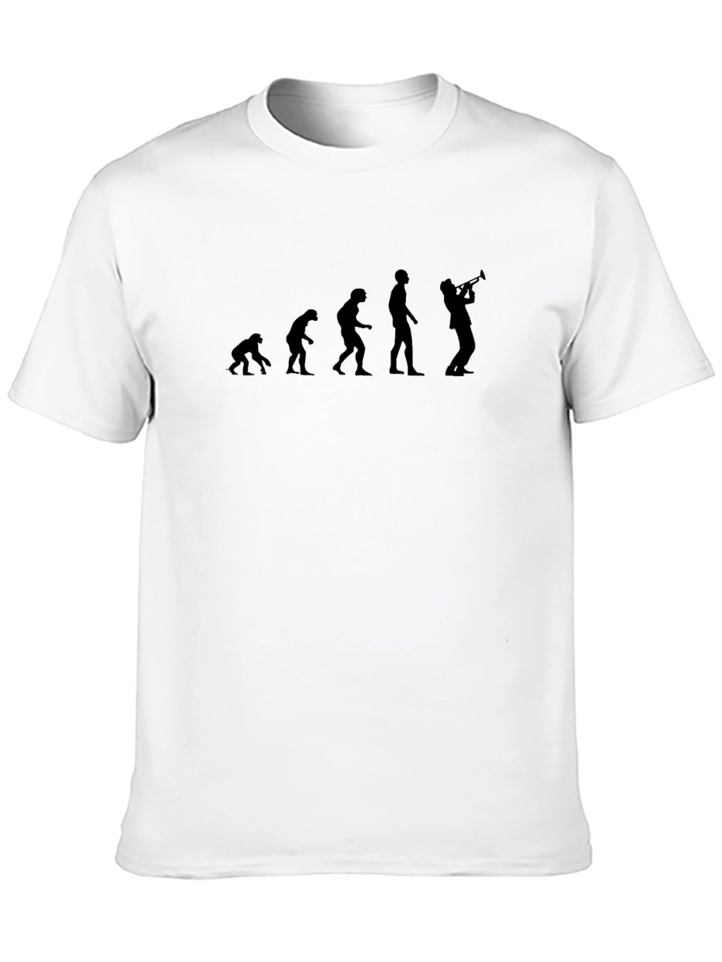 Evolution of Music Black T-Shirt